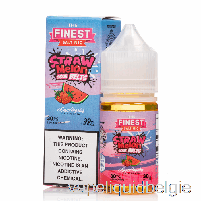 Vape Vloeibare Stromeloen Zure Riemen - De Beste Snoepeditie Zout Nic - 30ml 30mg